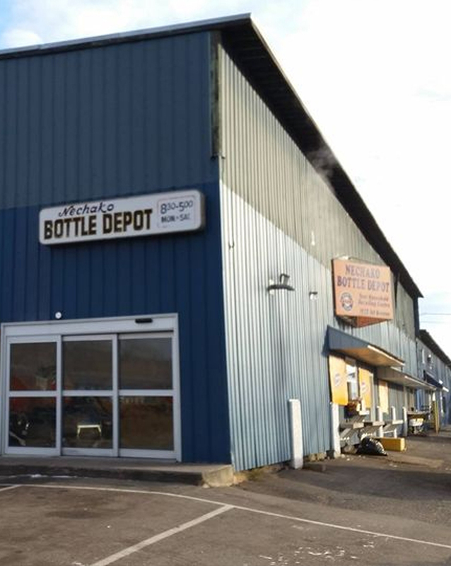 Nechako Bottle Depot storefront